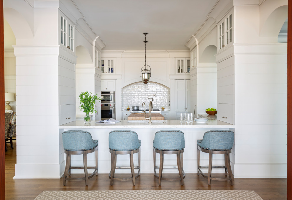 Design ideas for a transitional kitchen in Charleston.