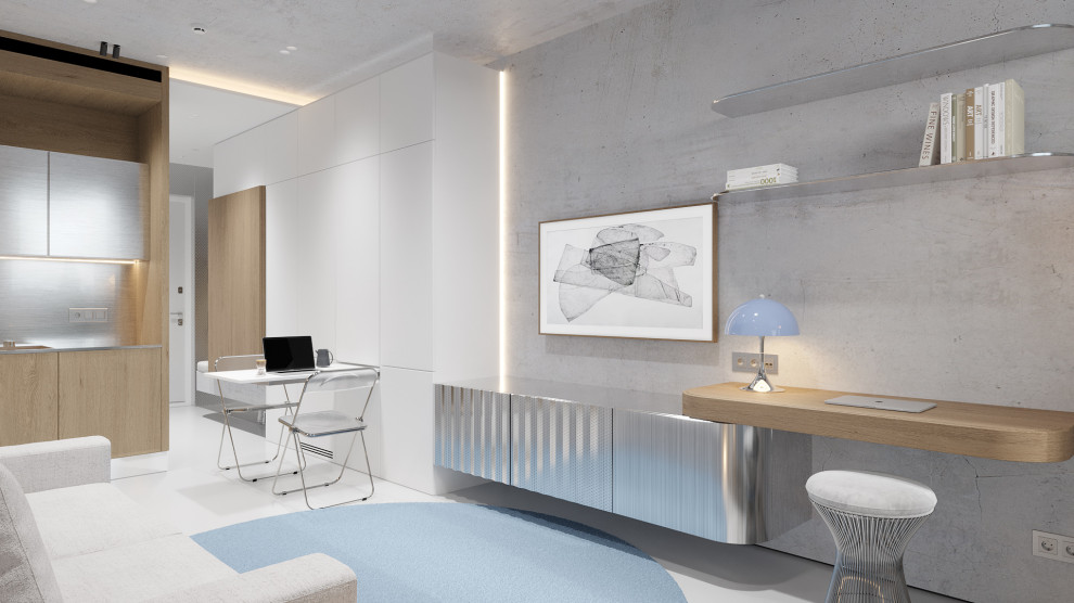 Апартаменты ЖК Логос на Тульской, 33 кв.м 2023 год