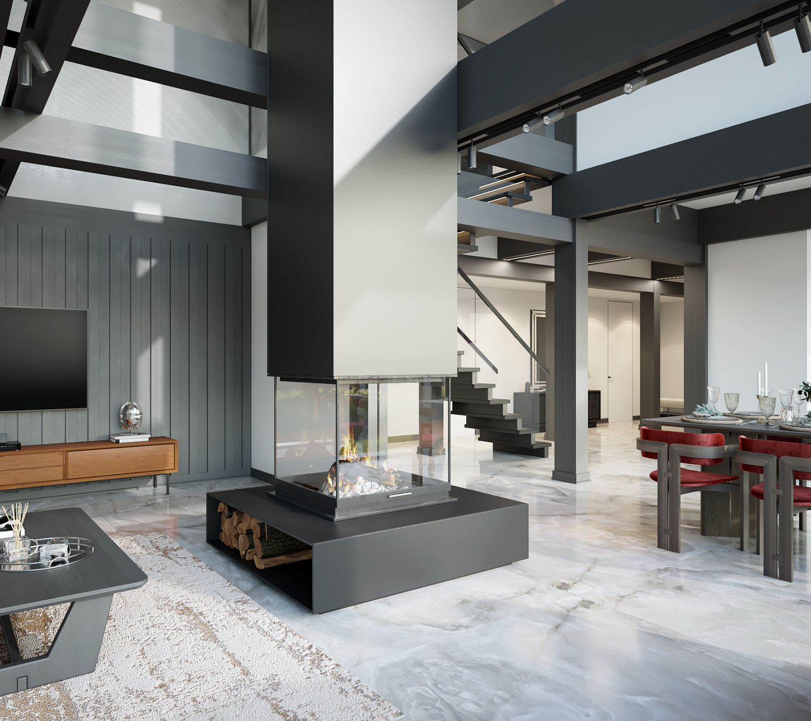 Дом фахверк первый этаж