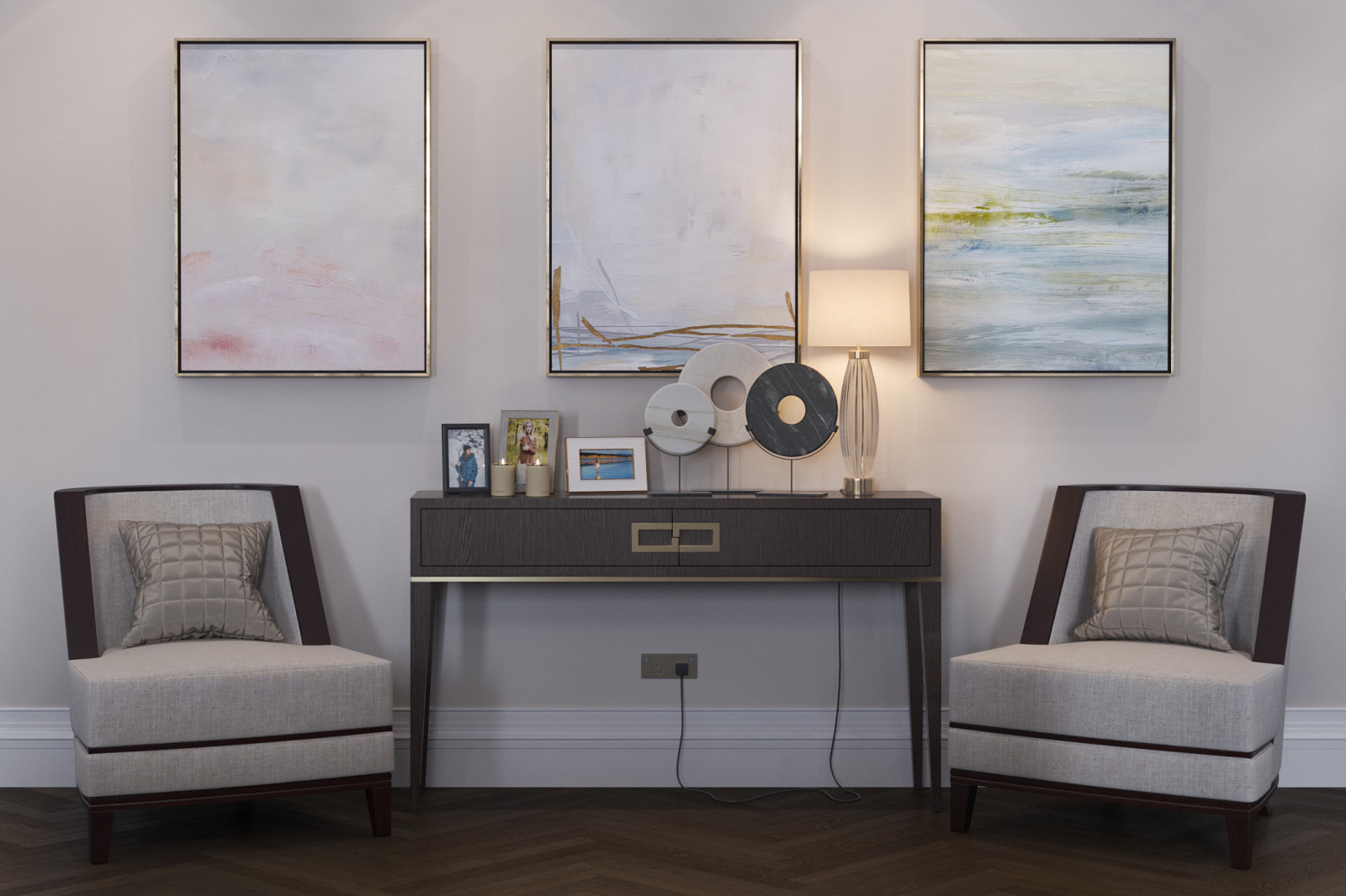 Master bedroom design residential house, London