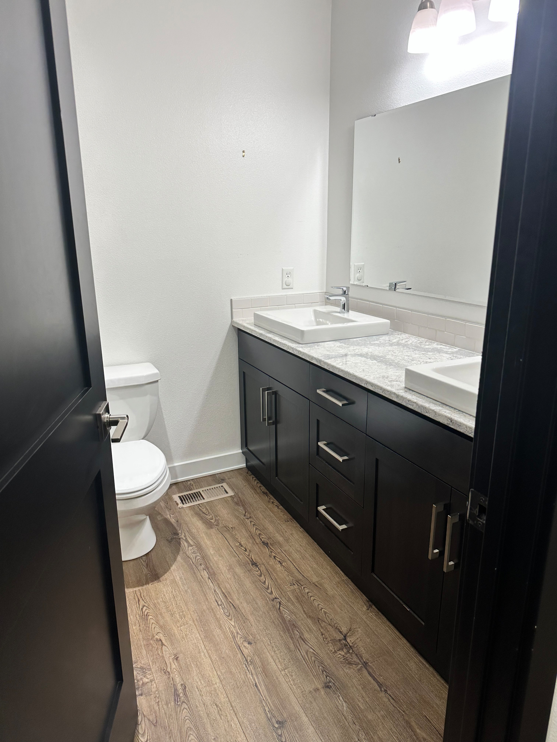 Black and White Bathroom