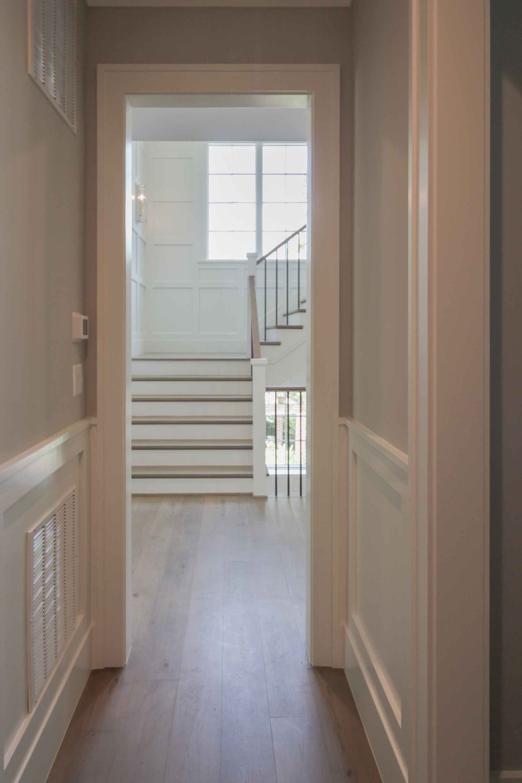 87_Welcoming and Functional Contemporary U-shaped Staircase, Arlington, VA 22207