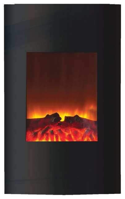 Amantii Convex Electric Wall Mount Fireplace