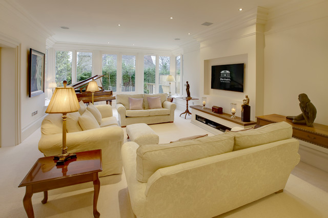 Heathcotes House Development klassisk-vardagsrum