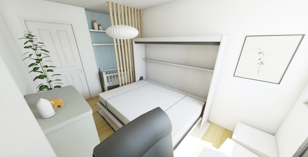 Optimisation de deux chambres - bureaux / Projet en cours