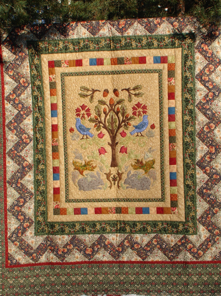 Одеяла в технике пэчворк