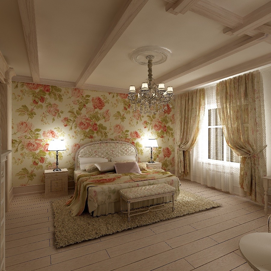 Дизайн проект коттеджа в стиле "Шале"