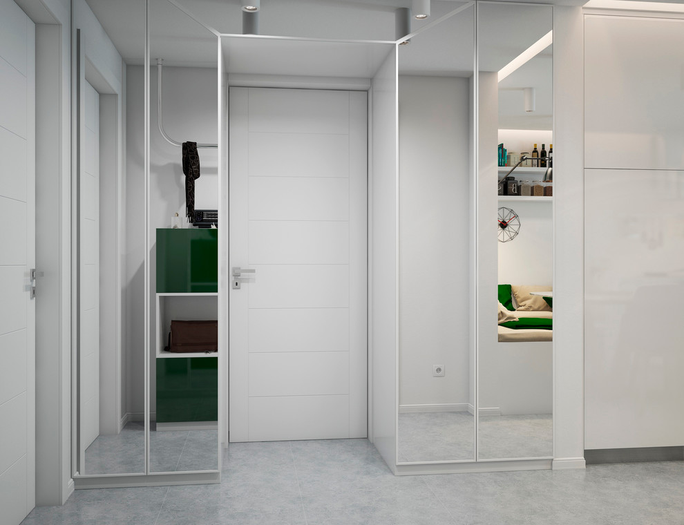 Проект однокомнатной квартиры для молодого человека.