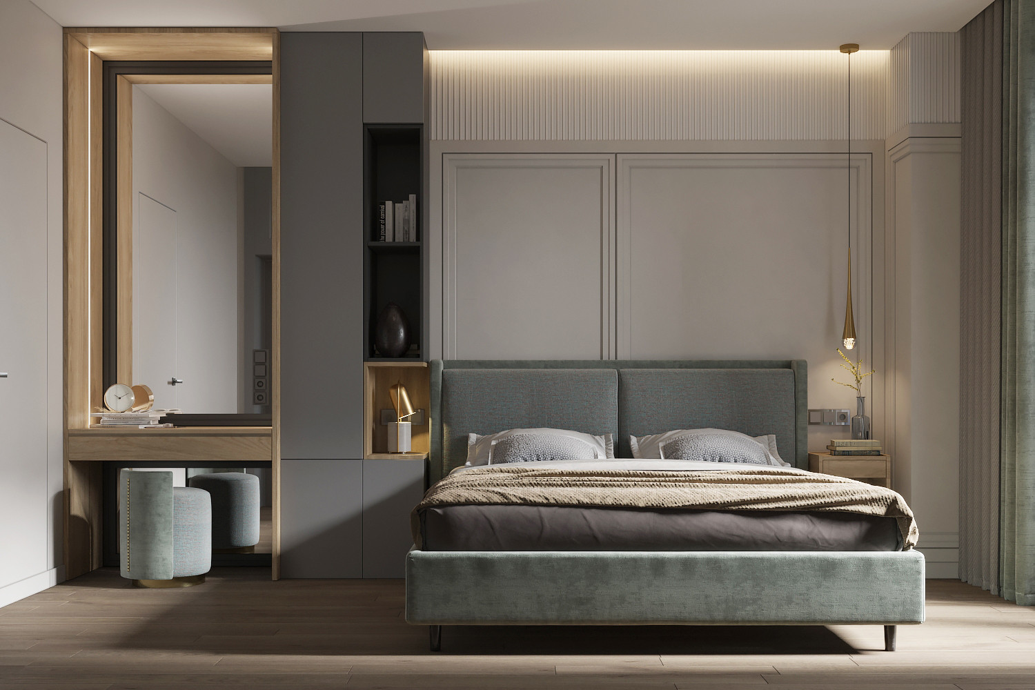 ДИЗАЙН ПРОЕКТ КАВАРТИРЫ НА ПАРКОВОЙ