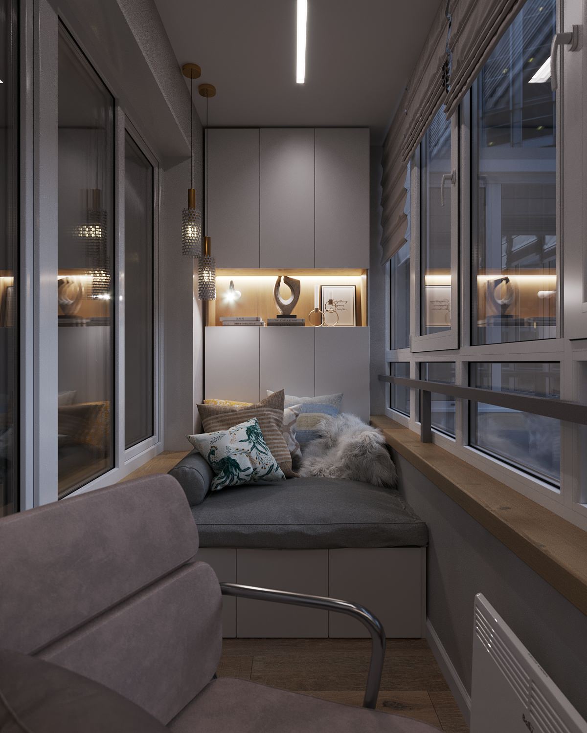 Колоритная квартира для семьи с двумя детьми (девочками)