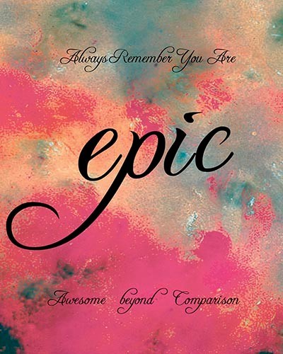 Epic, Ready To Hang Canvas Kid's Wall Decor, 8 X 10