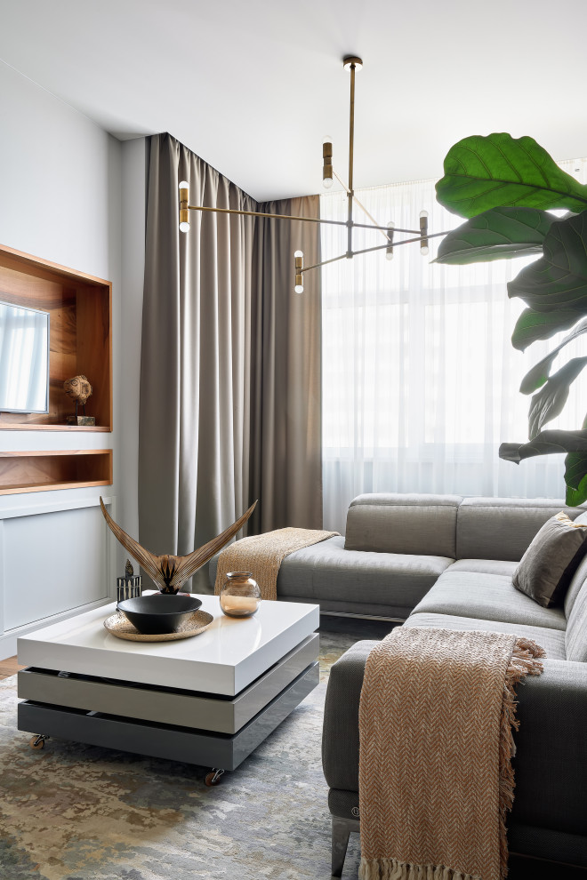 Студия Art Alibi: светлая квартира на севере Москвы