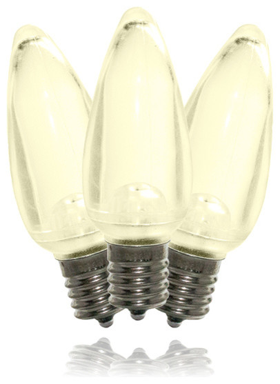 C9 Dimmable Smooth Warm White LED Retrofit Bulb
