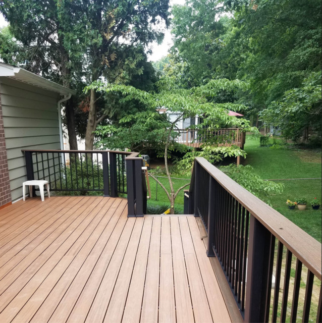 Decks and Stairs american-traditional-terrace