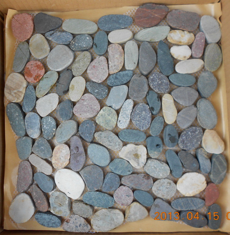 Perfect pebbles, tiles, pebble artwork