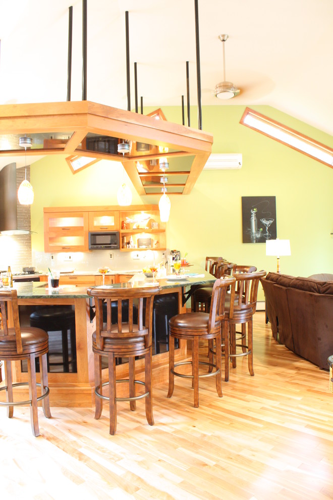 Home design - transitional home design idea in Boston