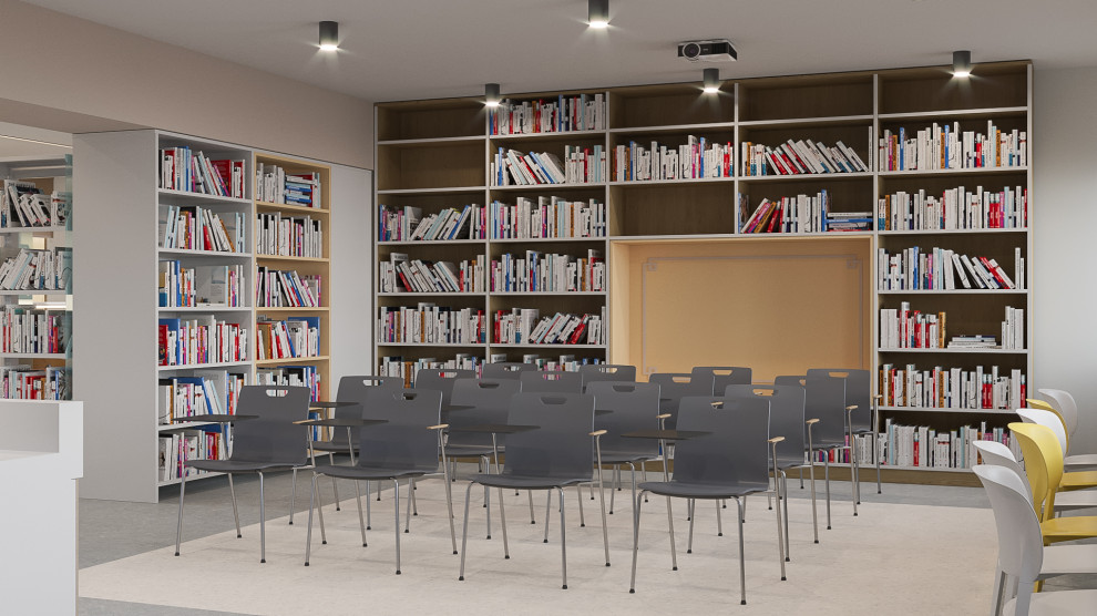 Дизайн-проект Модельной библиотеки в с.Кижинга (Республика Бурятия)