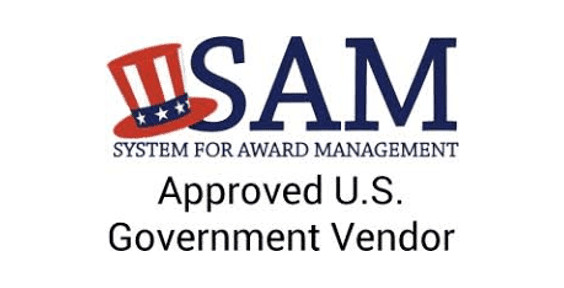 SAM approved US government vendor