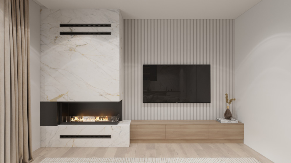 Коттедж в эко стиле