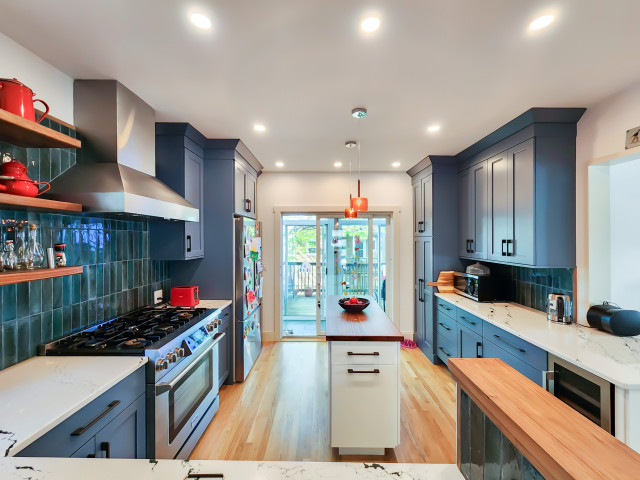 Somerville, MA &mdash; Bold Features Kitchen - 6987 eklektisk-koek