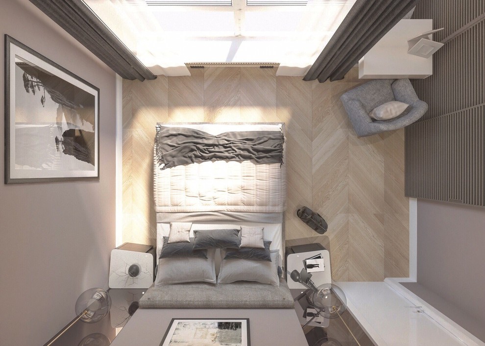 Интерьер для молодой семейной пары 54м2