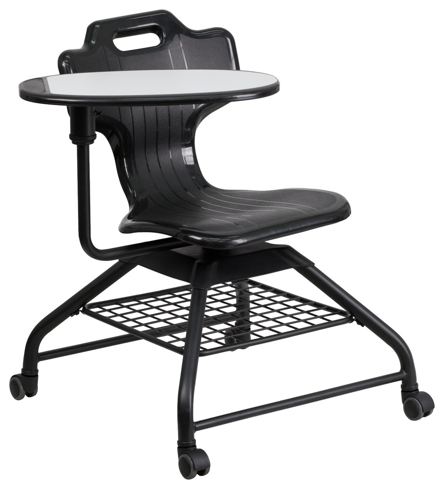 MFO Mobile Classroom Chair with Swivel Tablet Arm Contemporary