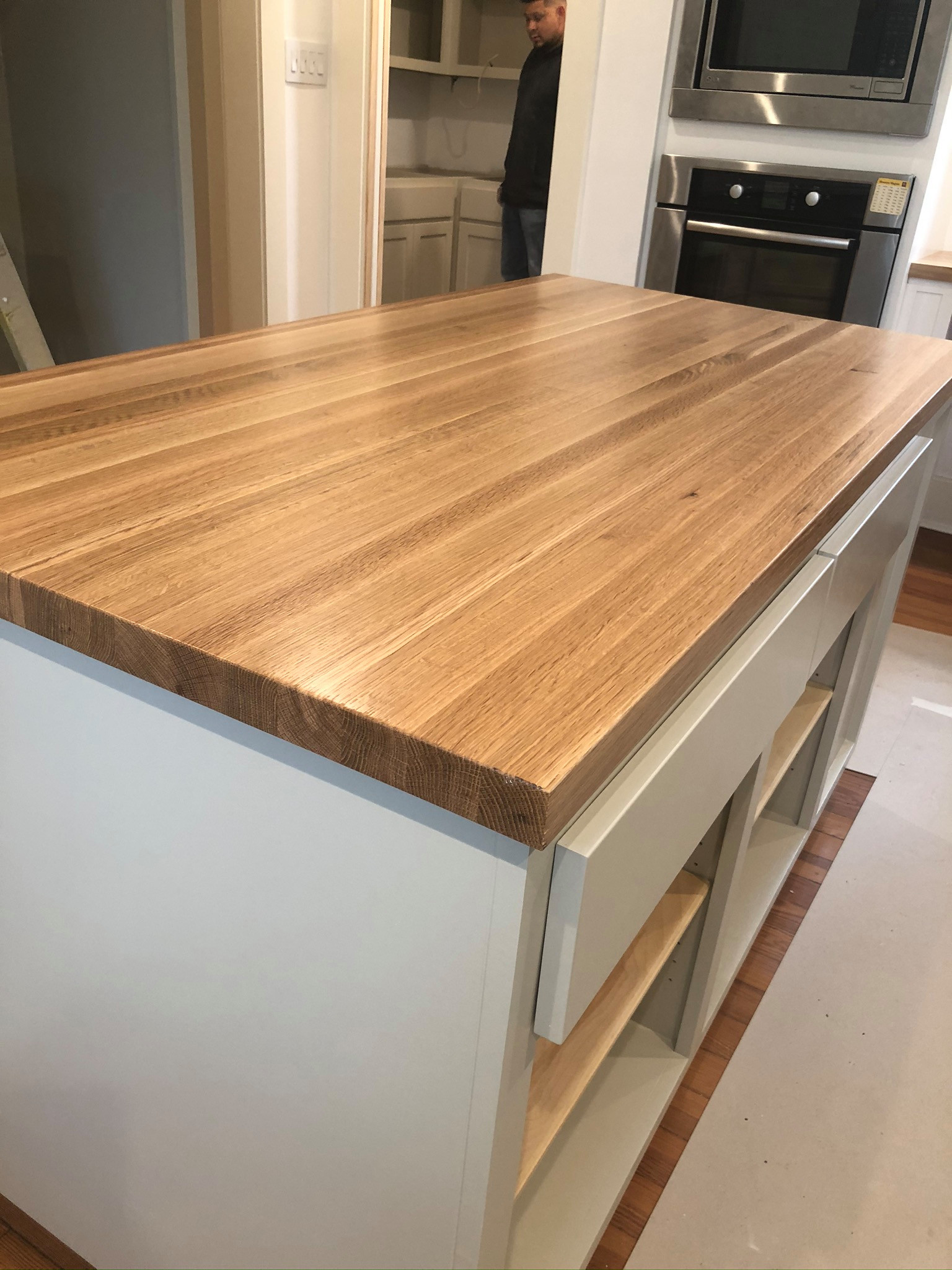 Edge Grain Wood Countertops