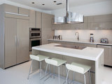 Beach Style Kitchen by Custom Design & Drafting, Inc.