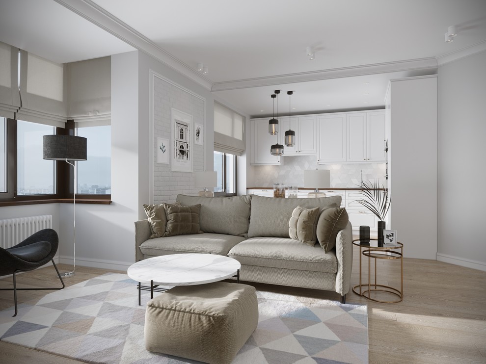 Квартира, 70 м2. Санкт-Петербург, пр. Рыбацкий. 2016 г.