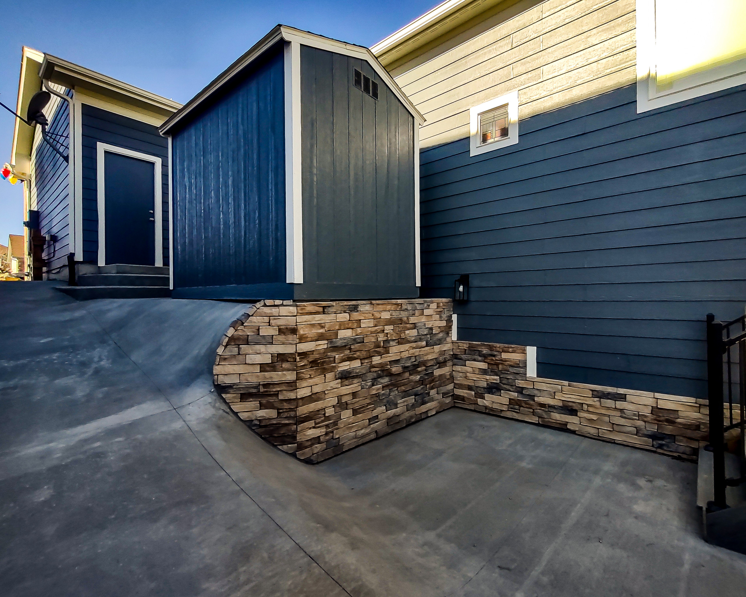 New Retaining wall