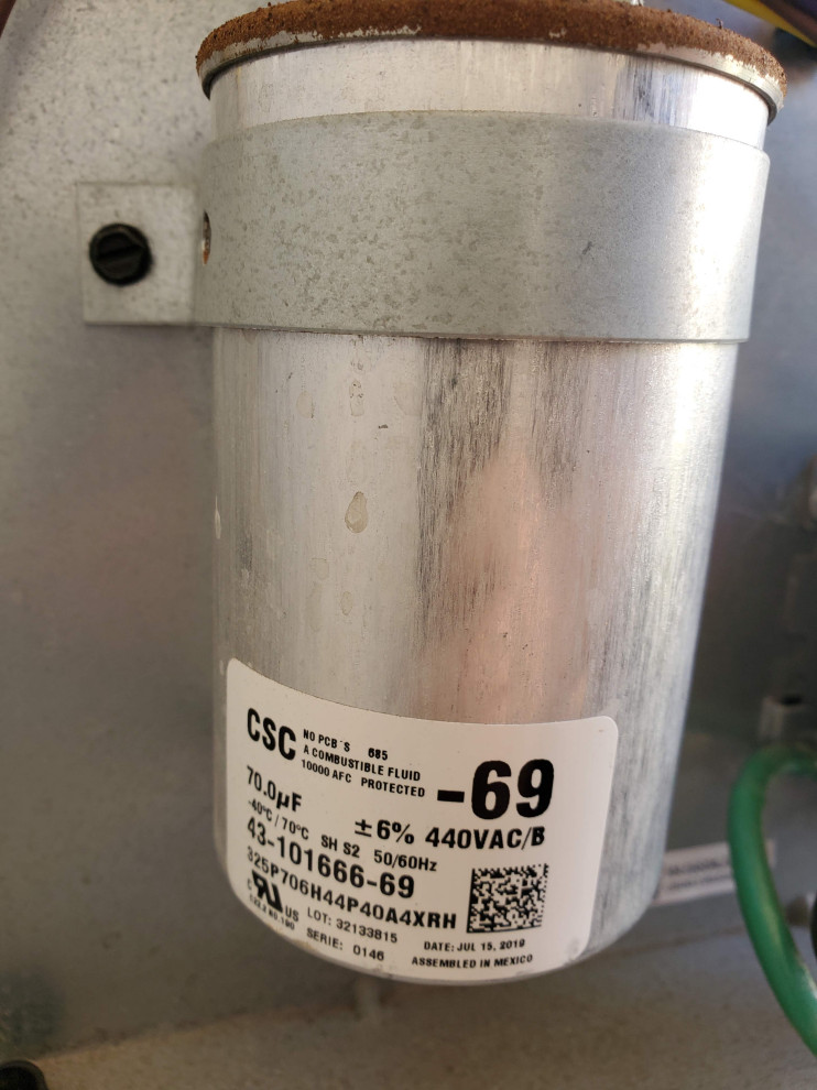 Central A/C Condenser Issue Fan Blades not Spinning at Startup