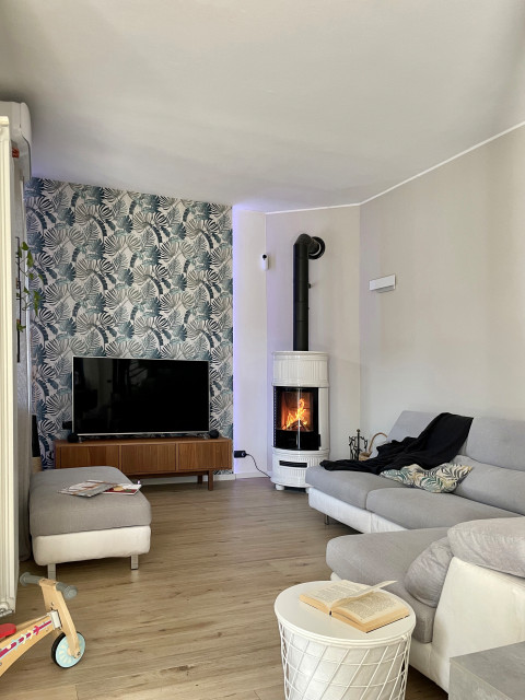 La villetta rinnovata contemporain-salon