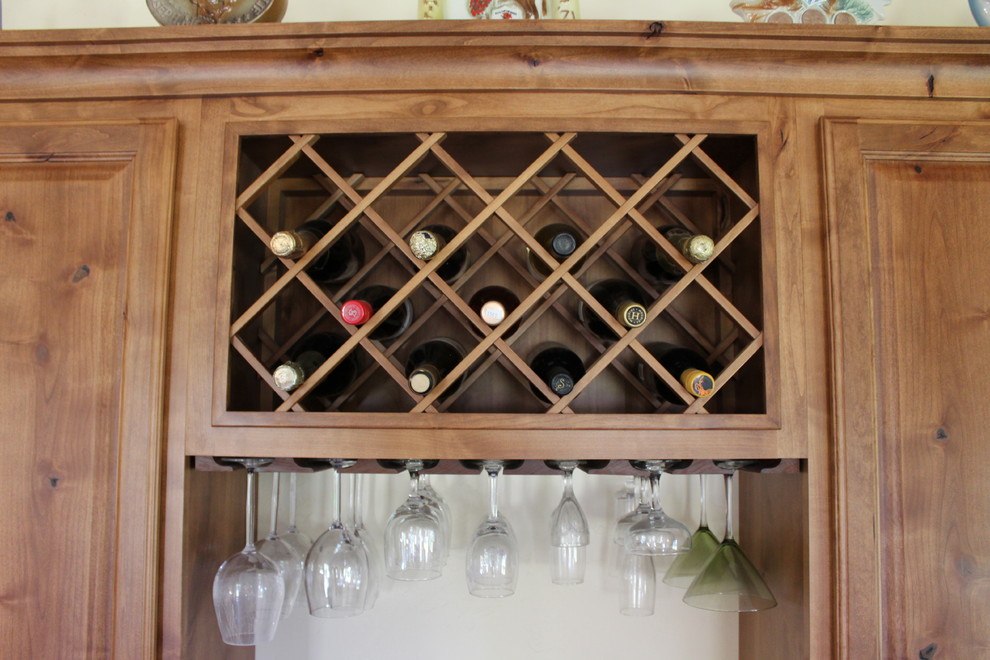 Inspiration for a rustic home design remodel in Denver