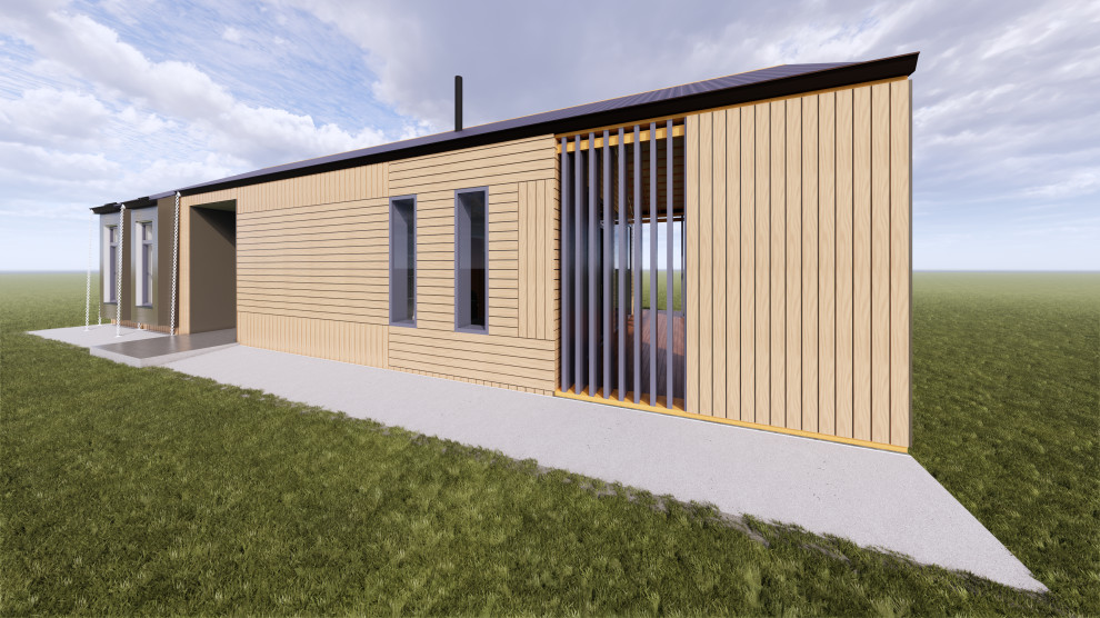 Проект каркасного жилого дома для заказчика из Норвегии