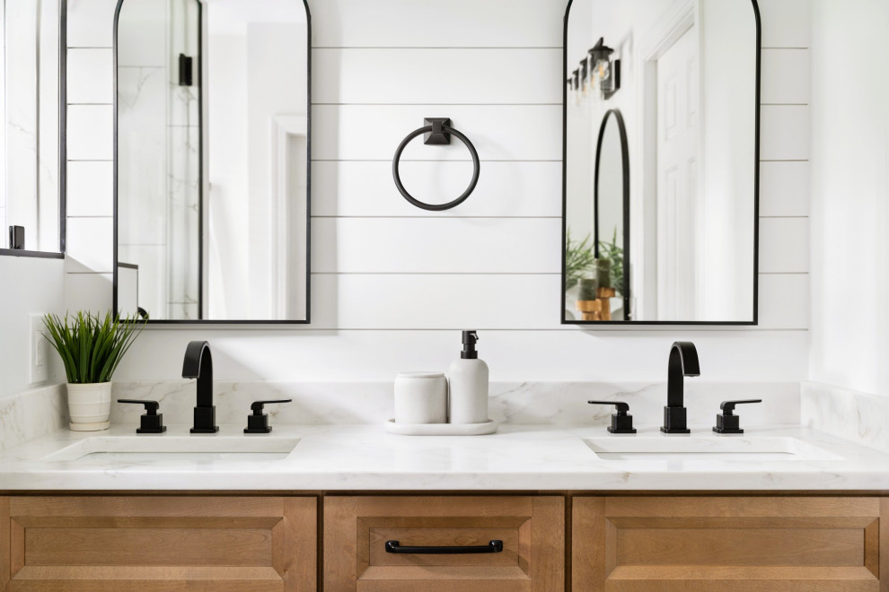 Farmhouse / Coastal Bathroom Remodel Apex, NC