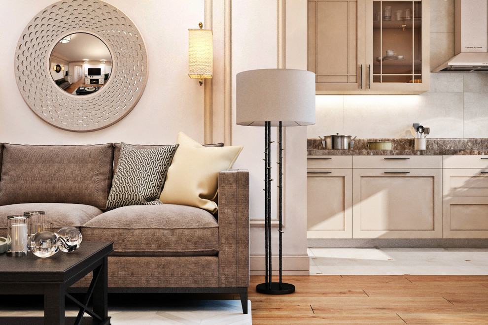 Квартира в стиле американская классика