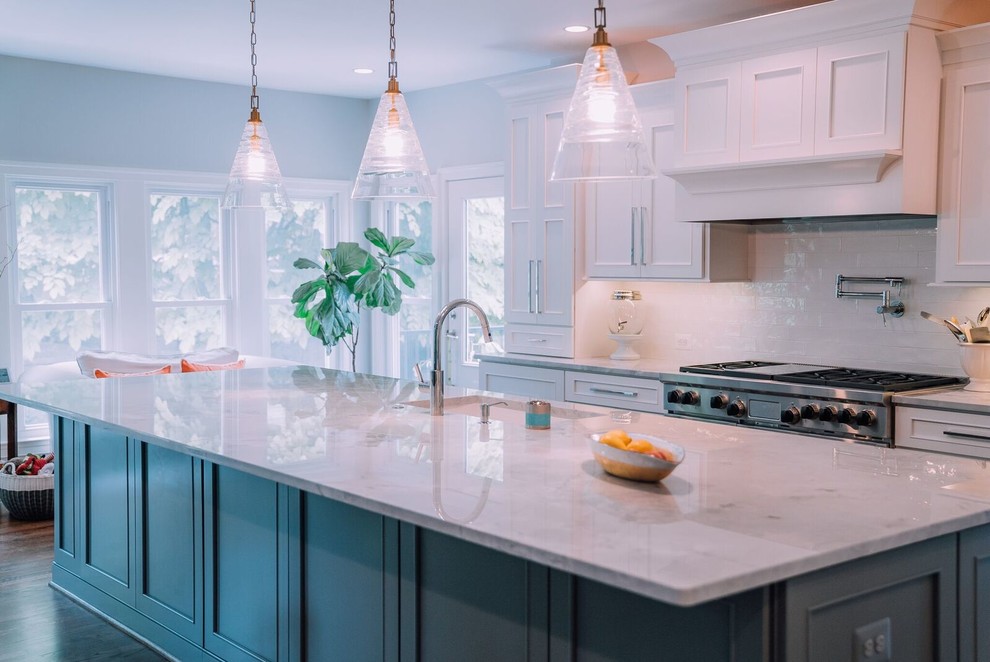 Kitchen - transitional kitchen idea in DC Metro