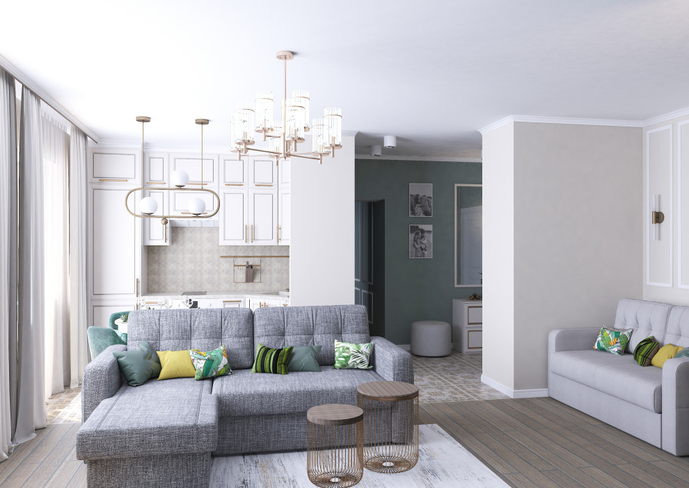 Дизайн квартиры для семейной пары, г. Томск