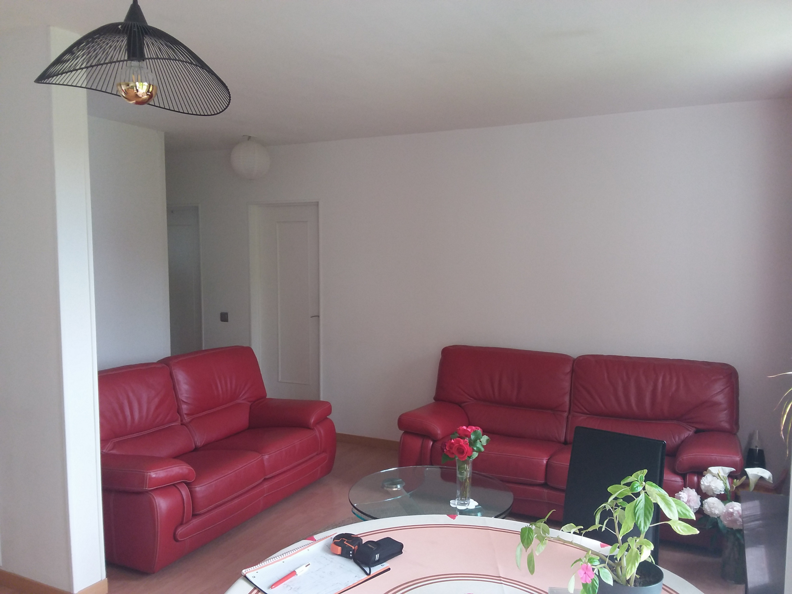 Rénovation décoration d'un séjour en appartement