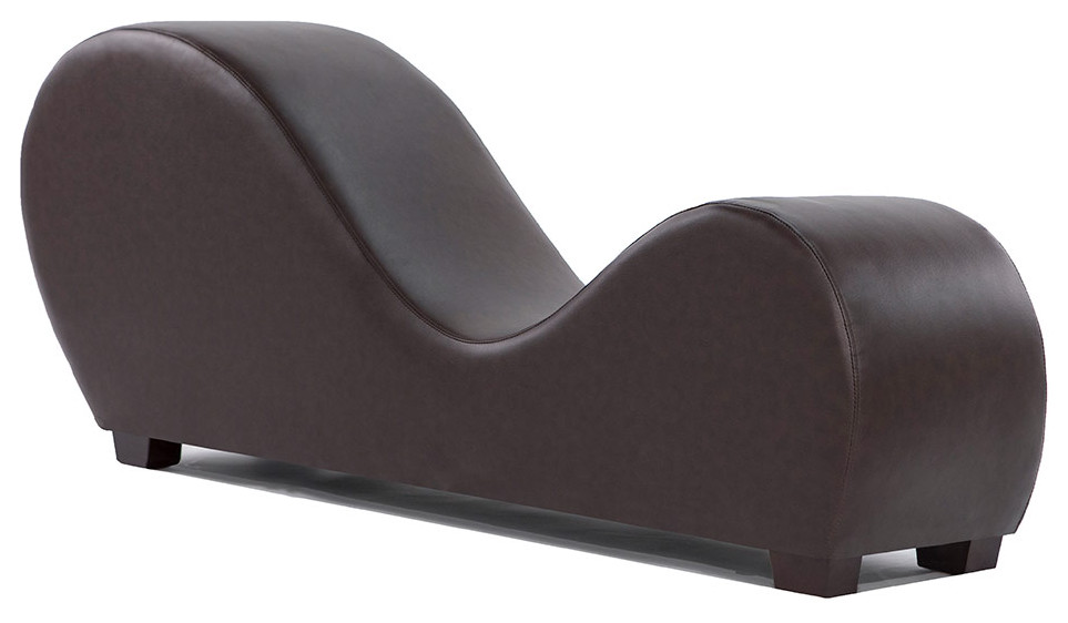 leather yoga chair stretch sofa