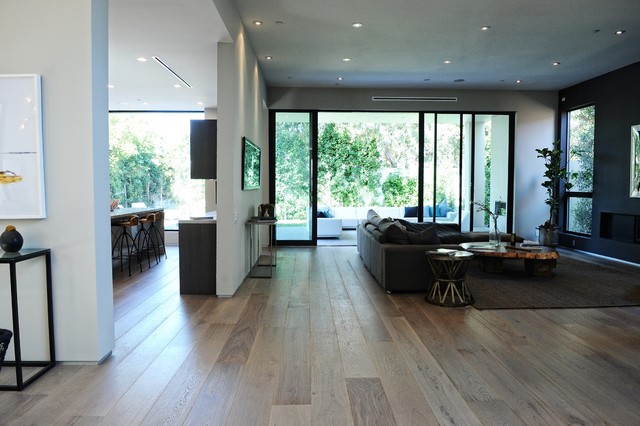 Grey Stone - 9 1/2" European Oak - Modern - Living Room ...