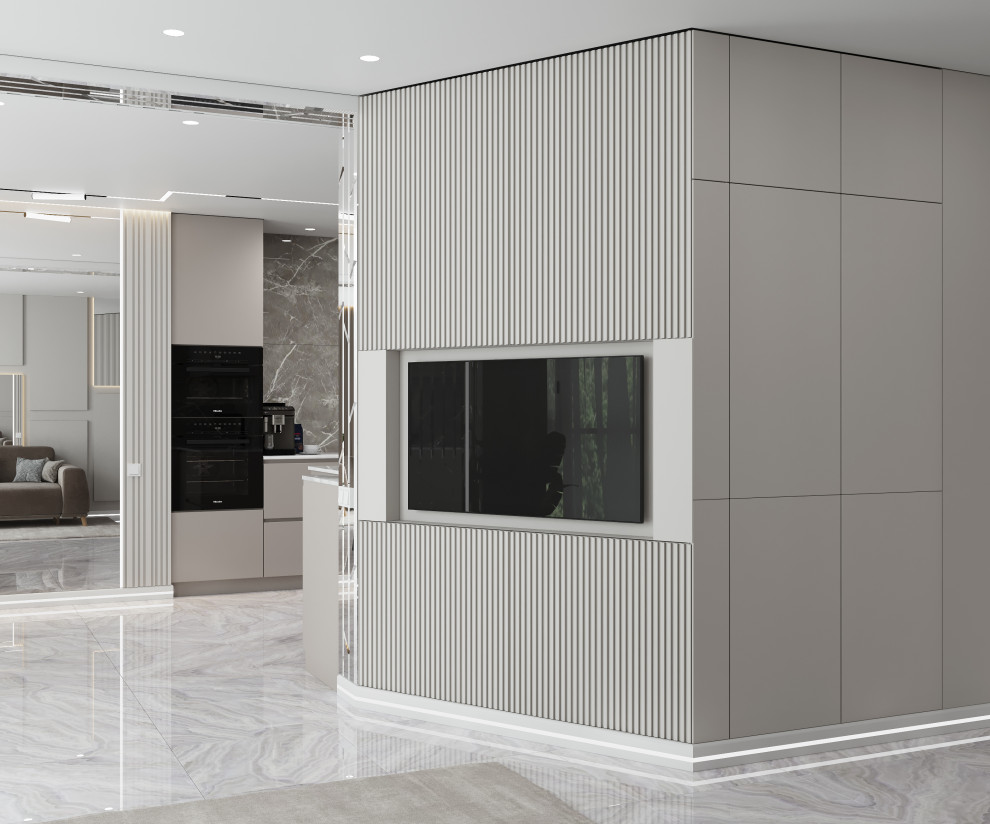 Дизайн квартиры сложной планировки