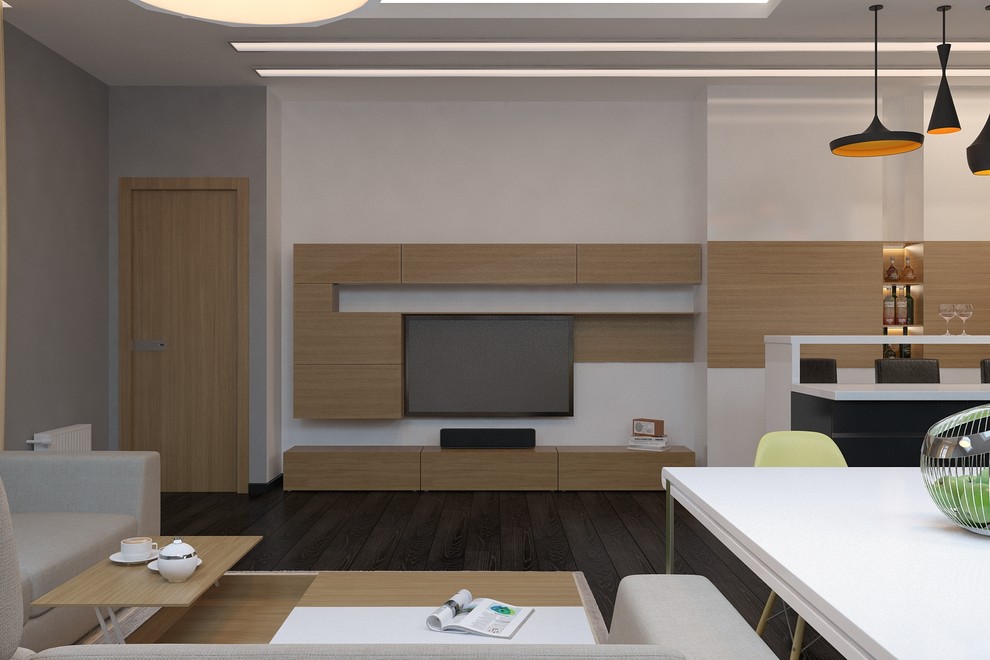 Дизайн интерьера (Техно в минимализме)