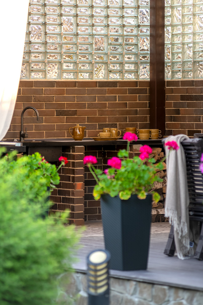 Терраса для Екатерины Климовой в рамках передачи "Идеальный ремонт"