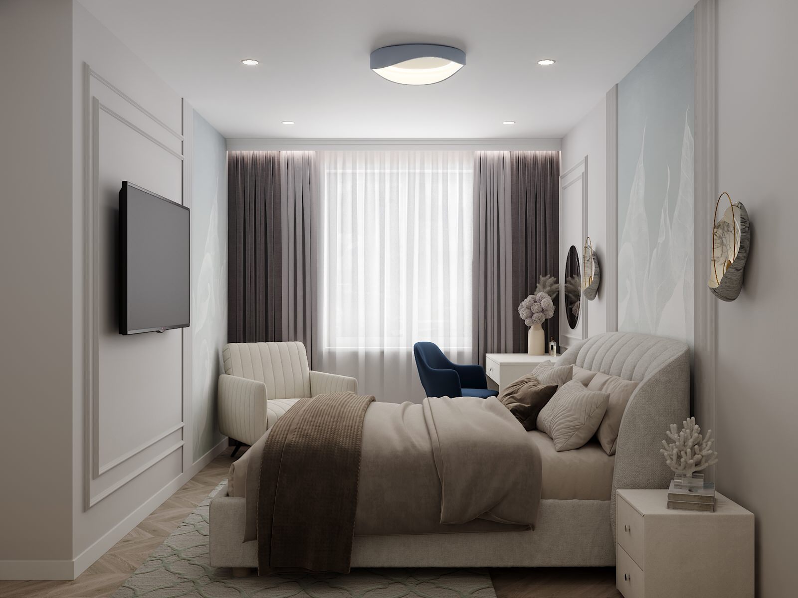 Спальня для пожилой женщины