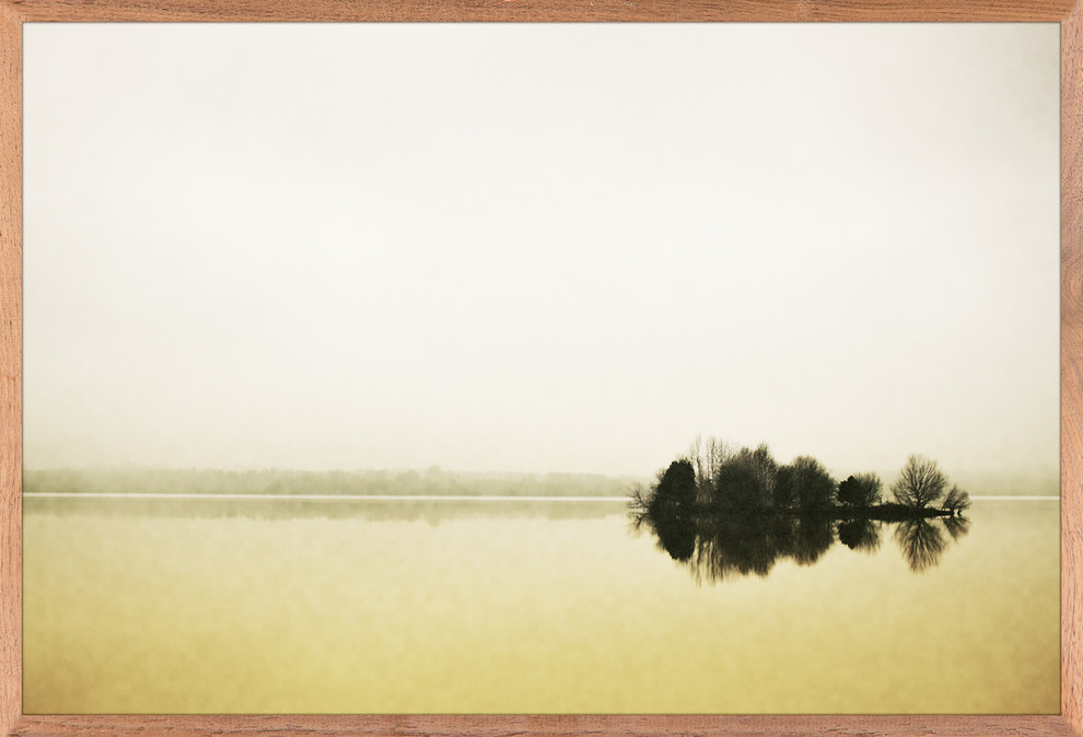 "CLT Lake" Artwork, Framed
