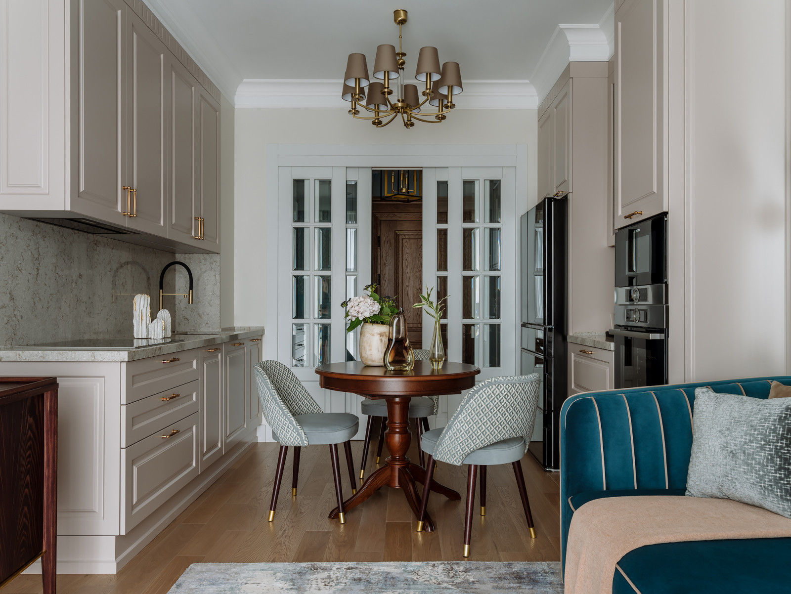 Стилизация квартиры в ЖК Пресня-Сити