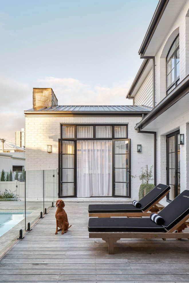 The Contemporary Farmhouse - Contemporary - Pool - Other - by Intrim ...