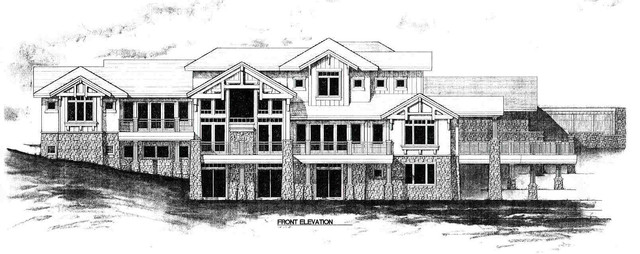 Rendering rustic-exterior-elevation