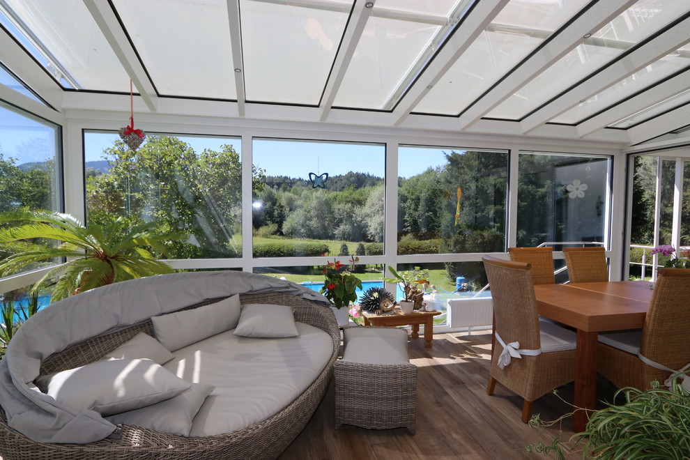 Moderner Wintergarten in München